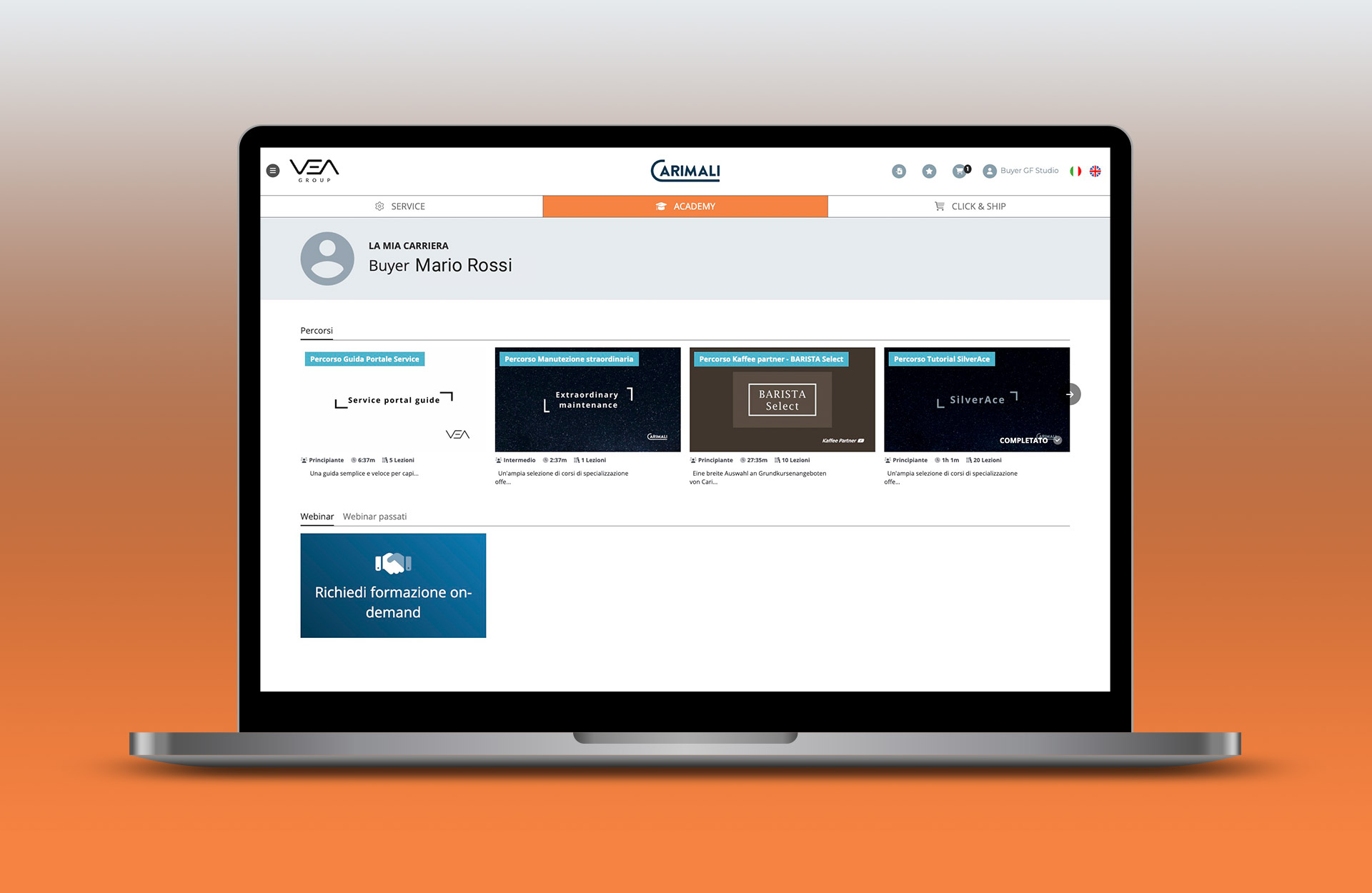 Ultramas e la Creazione di Academy per VEA Ventures: Un MVP per l'Educazione a Distanza